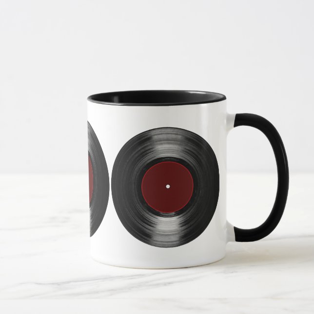 Mug Dossier de vinyle (Droite)