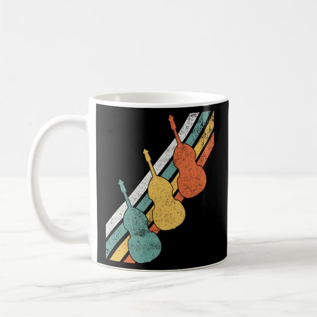 Mug Double Basse Baid Musicien de musique (Gauche)