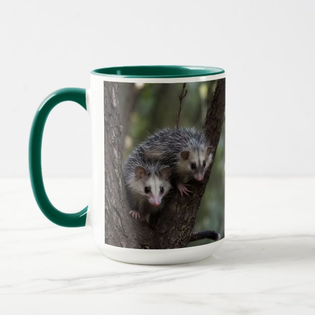Mug Double difficulté dans la canopée : Sommes jumelle (Gauche)