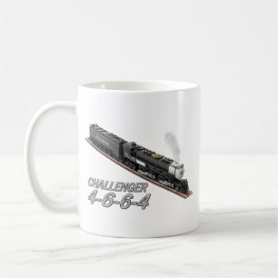 Mug double face locomotive Challenger 4-6-6-4