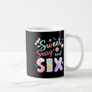 Mug Douce Sy et six Anniversaire 6ème Anniversaire Fil