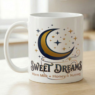 Mug Douces Rêves Routine de Nuit au Lait Chaud sous la