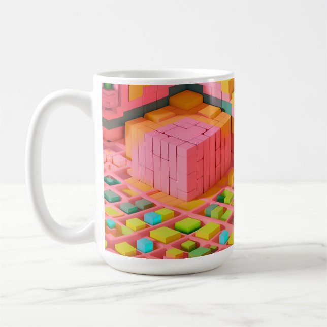 Mug Douceur aux couleurs vives (Gauche)