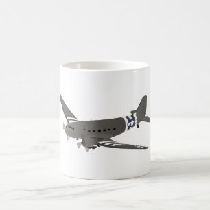 Mug Douglas C-47 Skytrain 2ÈME GUERRE MONDIALE Avion 