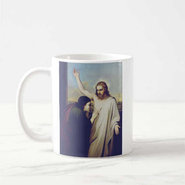 Mug Douter de Saint Thomas par Silvestro Lega (Gauche)