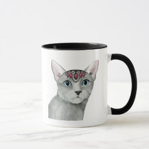 Mug Downton Cat   Bijoux
