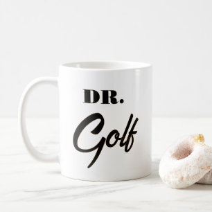 Mug Dr. Golf Dessin Drôle pour les Amateurs de Golf