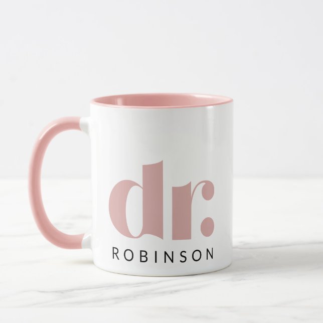 Mug dr. [Nom personnalisé] (Gauche)