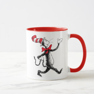 Mug Dr Seuss   Chat dans la marche des chats Casquette