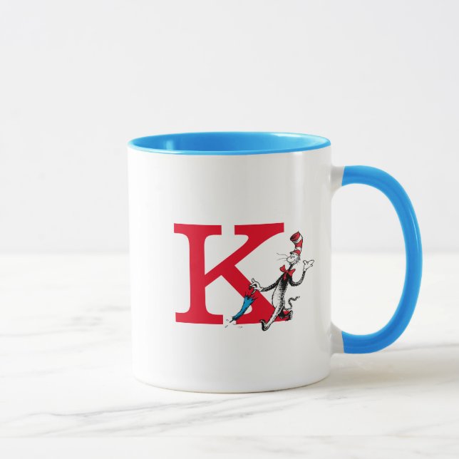 Mug Dr. Seuss Chat dans le Casquette Umbrella Walk Mon (Droite)