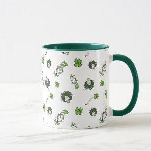Mug Dr Seuss Chat dans le Motif Casquette Clover