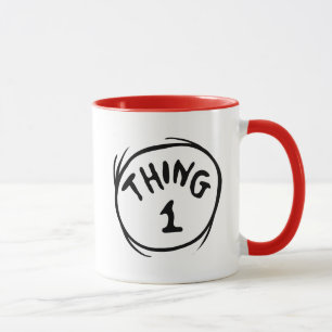Mug Dr Seuss   Chose Une Chose Deux - Chose Une