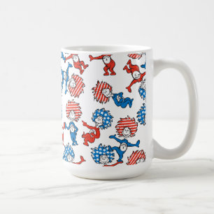 Mug Dr Seuss   Chose Une Chose Deux Motifs du drapeau 