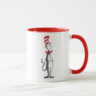 Mug Dr. Seuss I Chat dans le Casquette debout haut
