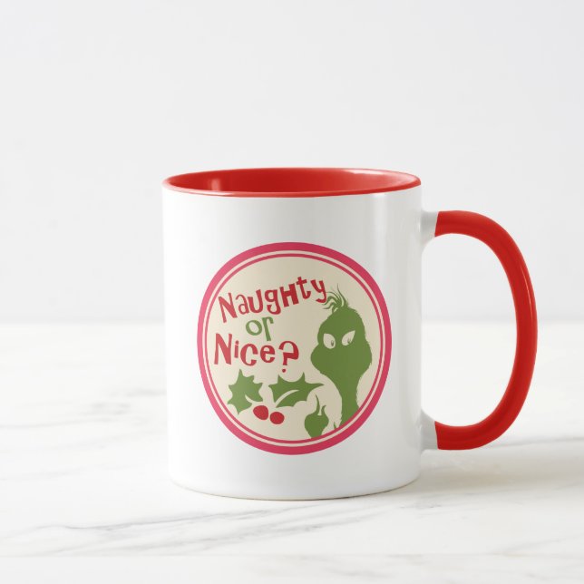 Mug Dr. Seuss | Le Grinch - Méchant ou Gentil ? (Droite)