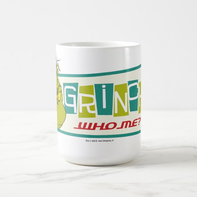 Mug Dr. Seuss | Le Grinch - Moi ? (Centre)