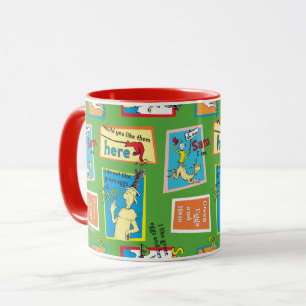 Mug Dr. Seuss Les œufs verts au jambon citations d'his