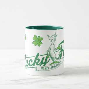 Mug Dr Seuss   Lucky Fox Dans Ses Chaussettes Irlandai