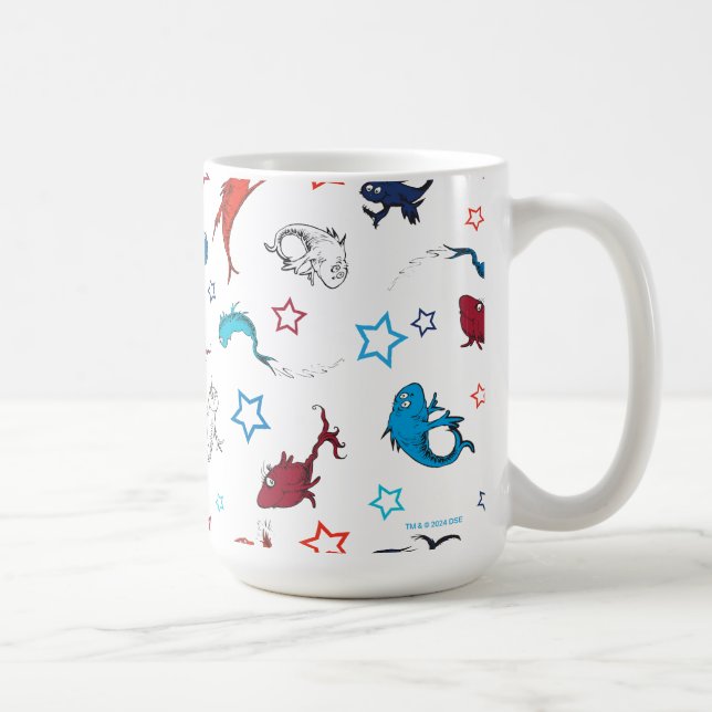 Mug Dr Seuss | Un poisson deux étoiles de poisson Moti (Droite)
