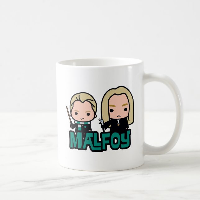 Mug Draco et Lucius Malfoy personnage art (Droite)