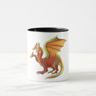 Mug dragon à 3 têtes
