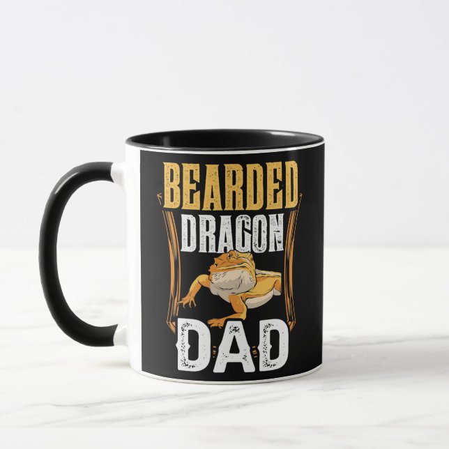 Mug Dragon à oreilles Papa Aime Animal Animal Pet Rept (Gauche)