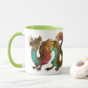 Mug Dragon à plumes