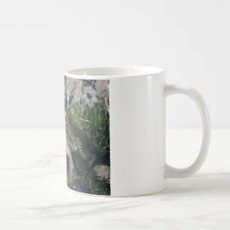 Mug dragon barbu vers le haut d'arbre de Noël