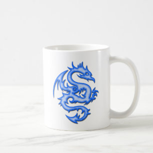 MUG DRAGON BLEU