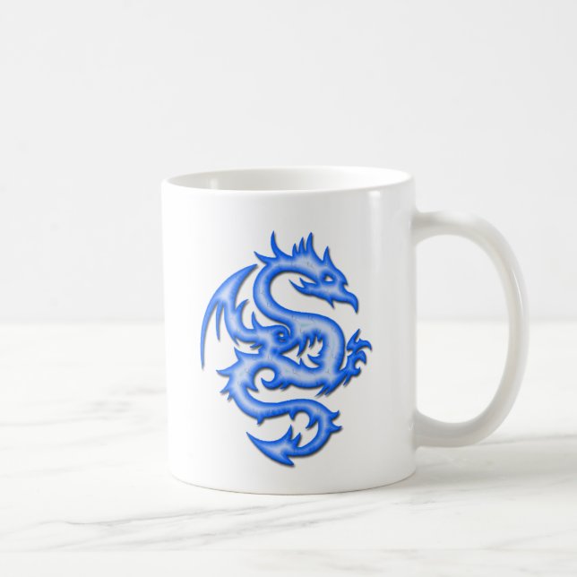 MUG DRAGON BLEU (Droite)