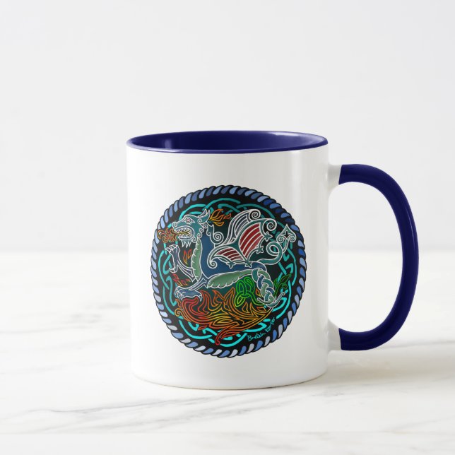 Mug Dragon celtique (Droite)