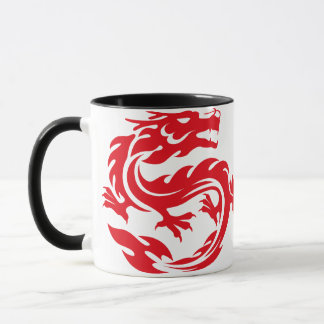 Mug Dragon chinois rouge