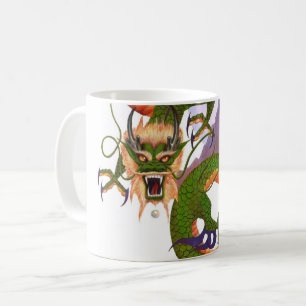 Mug Dragon Chinois Vert