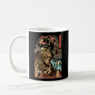 Mug Dragon Combattre Le Tigre Géant Japonais