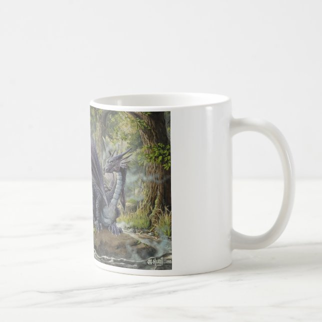 Mug Dragon de forêt - par Marc-André Huot (Droite)
