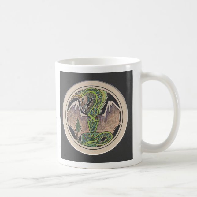 Mug Dragon de la terre (Droite)