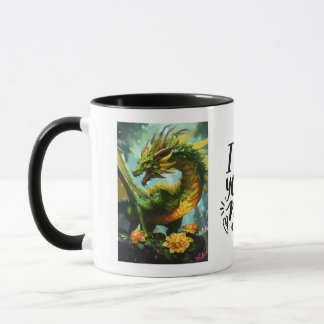 Mug Dragon Mystique Fleur Enchant Votre Café Ritu