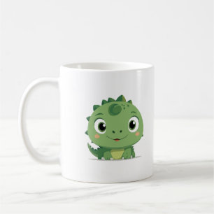 Mug Dragon Peeking Cute adorable Drôle animal caricatu
