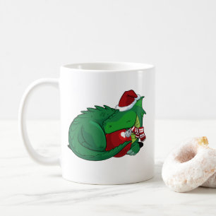 Mug Dragon vert - édition de Noël