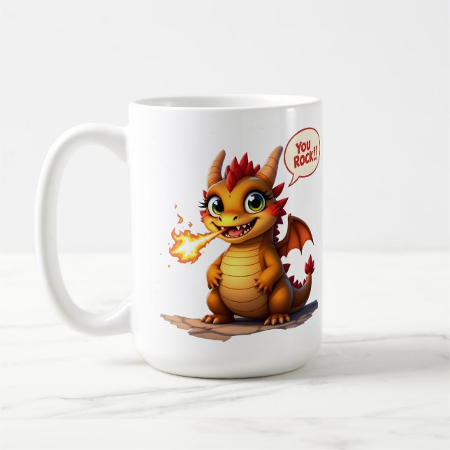 Mug Dragon Vous Rock (Gauche)