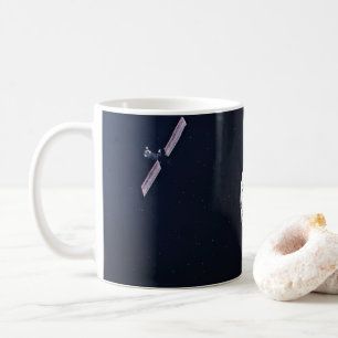 Mug Dragon Xl Spacecraft S'Approche D'Une Passerelle L