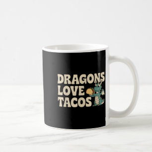 Mug Dragons aiment les tacos Mignon Cinco De Mayo Nour