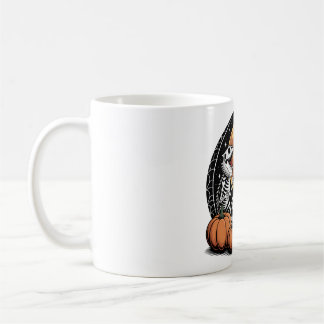 Mug Dragons de squelette Toasting Halloween Bière