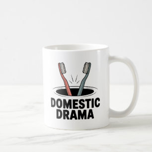Mug Drame domestique Chaos relationnel avec humour