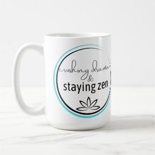 Mug Drame écrasant et rester zen