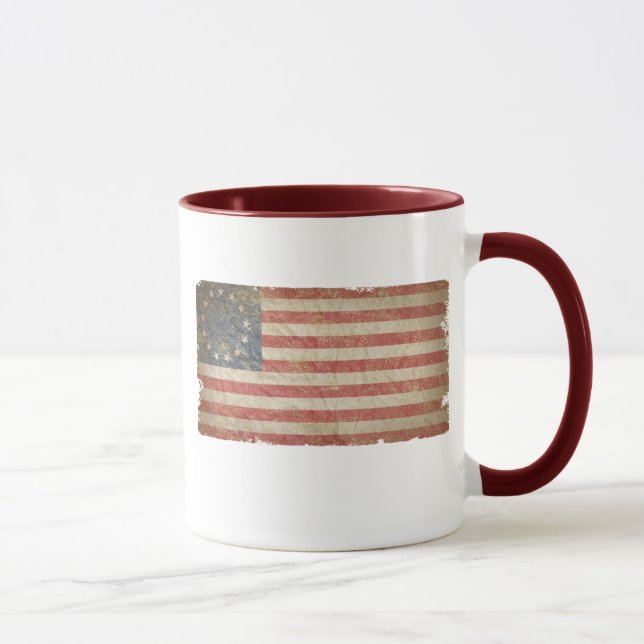 Mug Drapeau 1776 des USA (Droite)