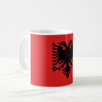 Drapeau (albanais) de l'Albanie