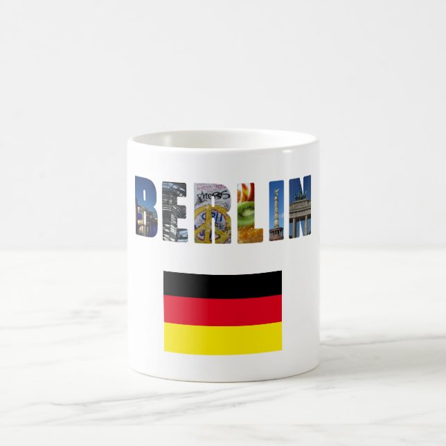 Mug Drapeau allemand de Berlin (Centre)
