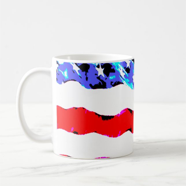 Mug Drapeau américain (Gauche)