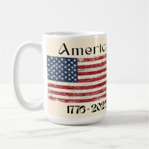 Drapeau américain 1776 à 2026 USA 250e anniversair